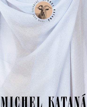 Палантин Унисекс Jq.CASH40_24-JAQUARD-1/AQU